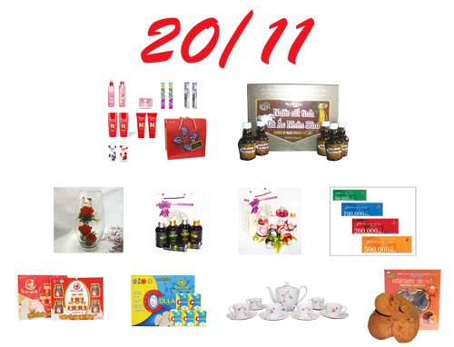 Quà cho ngày 20-11